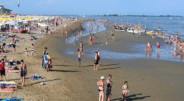 La spiaggia di Lignano Sabbiadoro