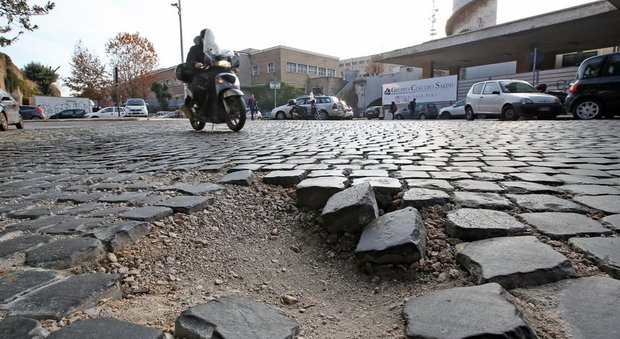 Buche a Roma, mancano i controllori: solo 10 per 800 km di strade