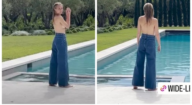Gwyneth Paltrow in topless a 50 anni: l'eccitante spogliarello a bordo piscina
