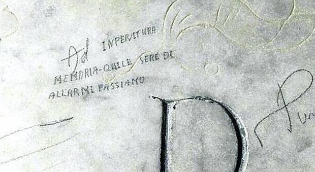 Roma, nei sotterranei della chiesa a Monti le scritte dei cittadini durante la guerra