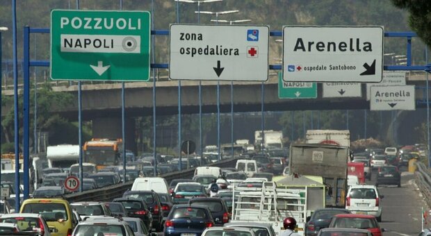 Tangenziale di Napoli, prevista chiusura notturna del tratto Agnano-Cuma