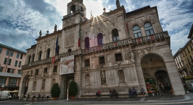 Il municipio di Padova