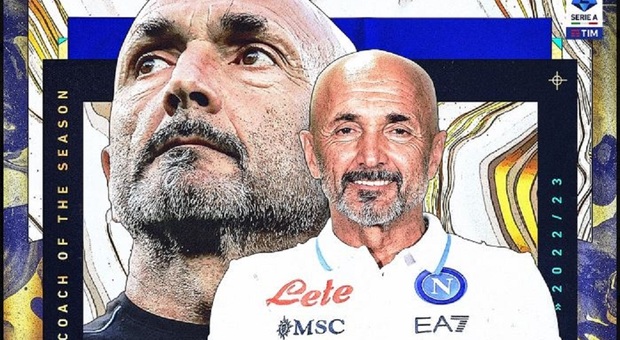 Luciano Spalletti è l'allenatore dell'anno in Serie A