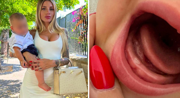 Chiara Nasti e i primi dentini di Thiago, la dolce foto su Instagram: «Allora ci siamo»