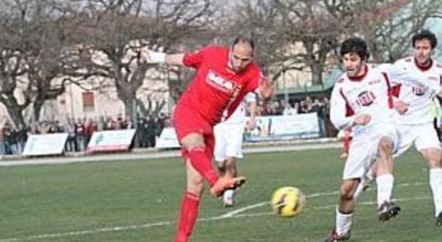 Il portoghese Diogo Tavares durante una partita dell'Ancona