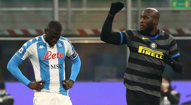 Napoli-Inter è Koulibaly vs Lukaku: la sfida dei due giganti d'ebano