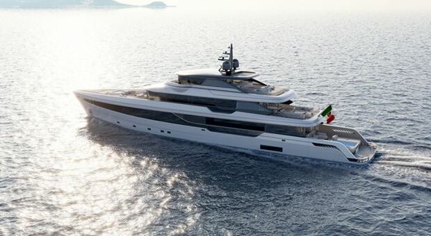 The Italian Sea Group festeggia posa chiglia primo Admiral Panorama 50 metri