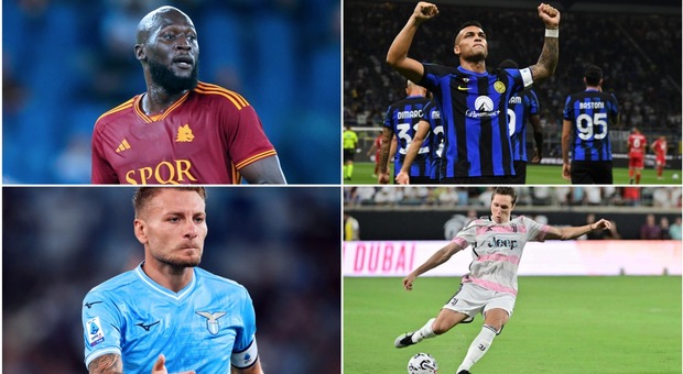 Probabili formazioni Serie A: Juventus-Verona, Inter-Roma, Napoli-Milan, Lazio-Fiorentina. Le scelte degli allenatori