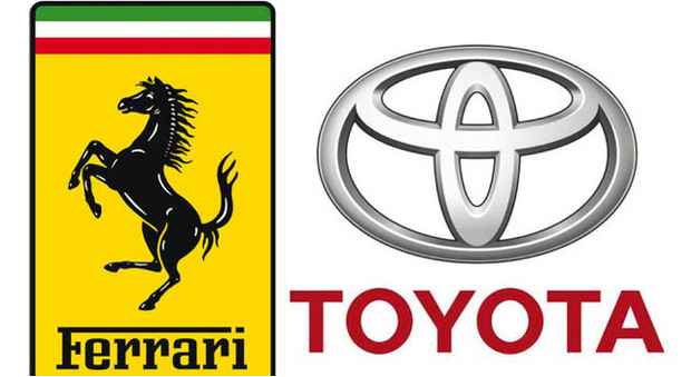 I due brand di maggior successo nel mondo secondo il report di Brand Finance: Ferrari e Toyota