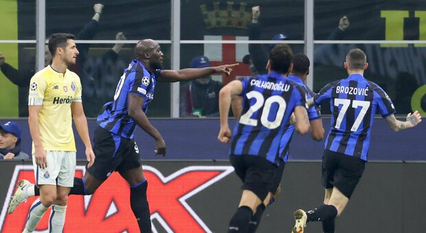 Inter-Porto 1-0, Lukaku entra e segna: i nerazzurri si aggiudicano il primo round grazie al bomber belga