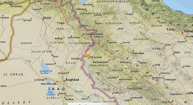 Terremoto e paura in Iran, tre scosse di fila: la più forte di magnitudo 5.1