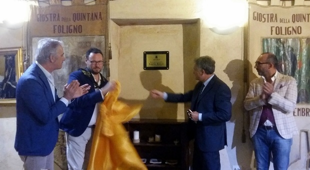 Foligno, Giostra della Quintana il rione Spada dedica la Sala del Consiglio allo storico priore Lucio Bocci