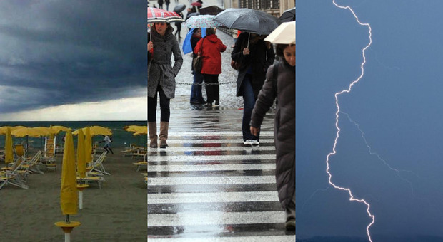 Meteo: arrivano temporali, nubifragi e grandine sull'Italia, ma al Sud è già estate. Previste punte di 30 gradi