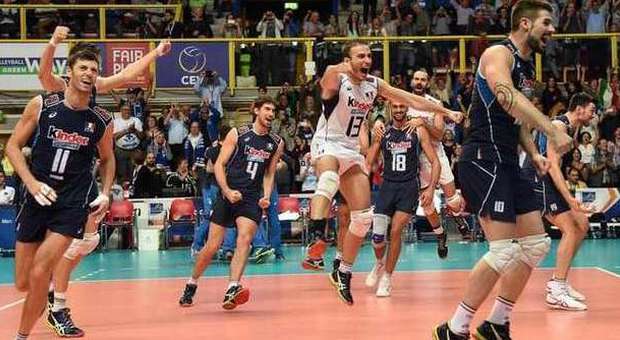 Volley, è super Italia. Russia battuta 3-0, azzurri in semifinale. Sabato sfida alla Slovenia di Giani