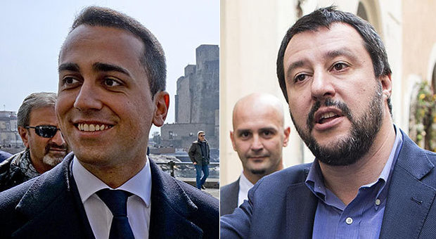 Luigi Di Maio e Matteo Salvini