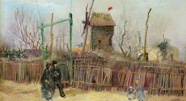 Van Gogh, il dipinto «Scene di strada a Montmartre» venduto all'asta per 13,2 milioni di dollari