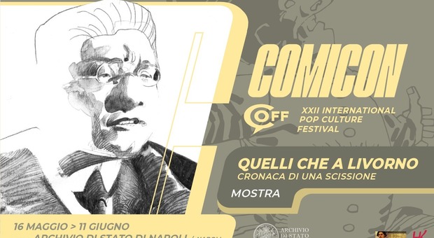 Comic(on)Off 2022, ultimo evento all'Archivio di Stato di Napoli