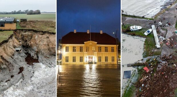 Tempesta Babet flagella il nord Europa: oltre 200 cm di pioggia in Danimarca, danni in Svezia. Ieri tre morti in Gran Bretagna