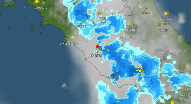 Maltempo a Roma, dove e quando piove il primo maggio: le previsioni meteo per i prossimi giorni