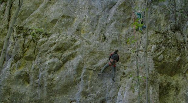 La Falesia di Leonessa aspetta gli appassionati di arrampicata alle pendici del Monte Cambio