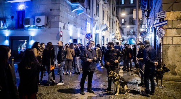 Movida a Napoli, controlli ai Quartieri Spagnoli e al Vomero: sei multati per possesso di hashish