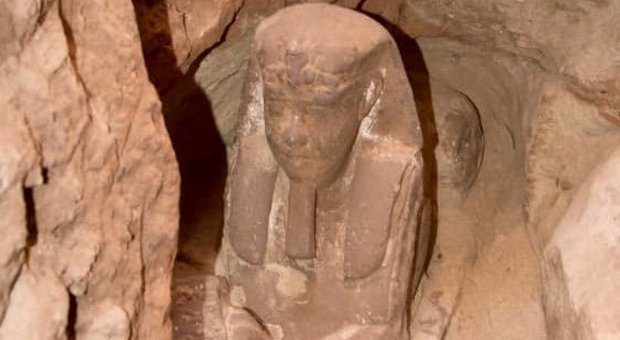 Egitto, nel tempio di Kom Ombo ad Assuan, rinvenuta sfinge di epoca tolemaica