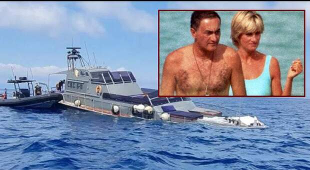 Lady Diana, lo yacht di Dodi Al-Fayed dove furono paparazzati insieme è affondato: incidente al largo della Costa Azzurra