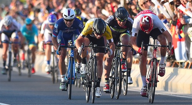 Il Tour del Qatar è di Cavendish, sprint vincente di Kristoff nell'ultima tappa