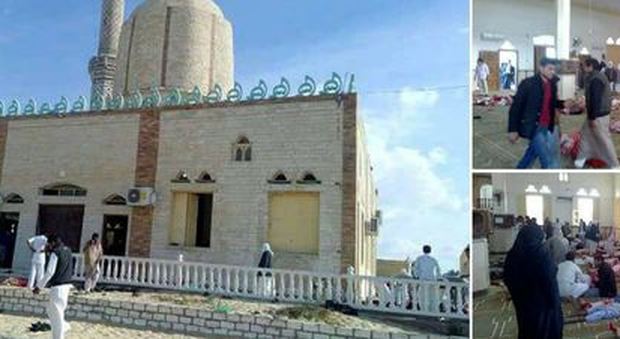 Attacco a moschea nel Sinai: oltre 50 morti e 70 feriti. Bombe e raffiche sui fedeli in preghiera