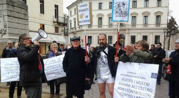 Una manifestazione di mesi fa a Vicenza