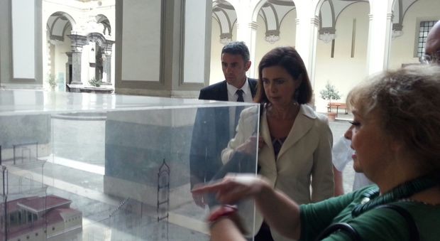 Laura Boldrini,top secret a Napoli: «Fare di tutto per favorire il turismo»