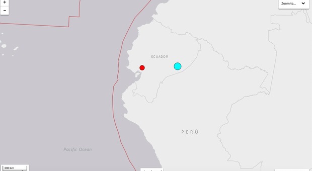 Terremoto, scossa fortissima di magnitudo 7.5: «Avvertita in tutto il Sudamerica»