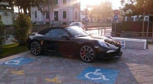 Il parcheggio della Porsche