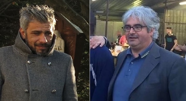 I due preti padovani coinvolti nello scandalo: a sinistra don Roberto Cavazzana, a destra don Andrea Contin