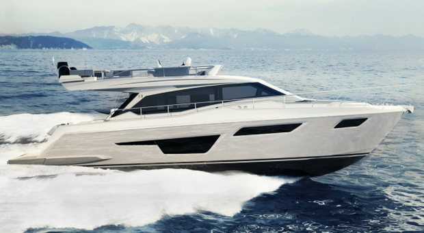 Ecco come sarà il nuovo entry level FY 500 di Ferretti Yacht
