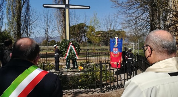 Commemorato l'eccidio delle Fosse Reatine, il sindaco Cicchetti: «La parola al silenzio»