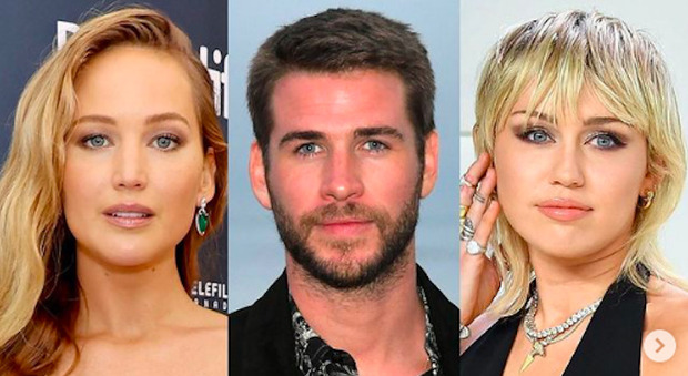 Jennifer Lawrence ed il presunto flirt con Liam Hemsworth, che ha rotto con Miley Cyrus: ma l'attrice nega tutto