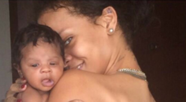 Rihanna e figlia