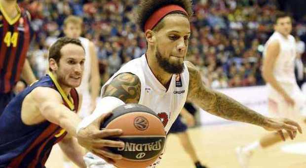 Basket, l'Armani è indietro vince Barcellona 78-63