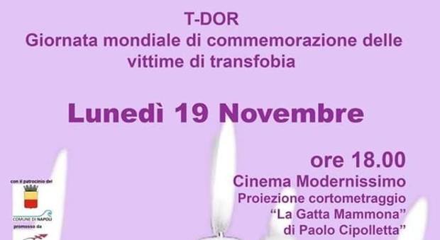 Il TDoR dall'America a Napoli, per ricordare le vittime della transfobia