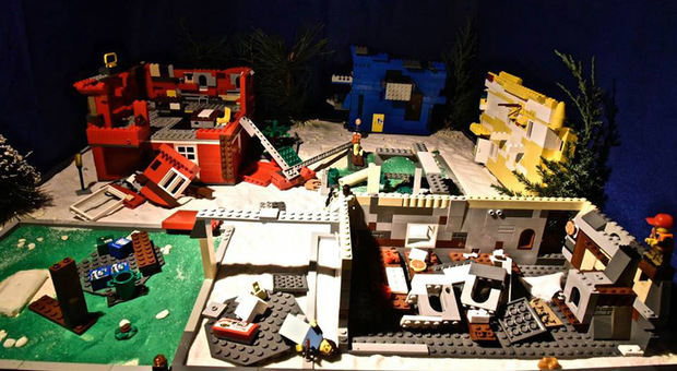 Palestrina, distrutto il presepe Lego, rubati pezzi rari e costosi