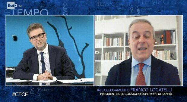 Covid, Locatelli da Fazio: «Il vaccino italiano pronto entro l'estate. E contro la variante del virus non perderanno efficacia»