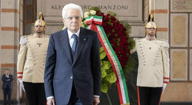 Mattarella: «Manzoni voleva un'Italia unita, non staterelli»