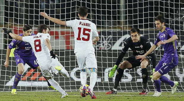 Ljajic salva la Roma nella sua Firenze. Segna il gol del pareggio ma non esulta per rispetto