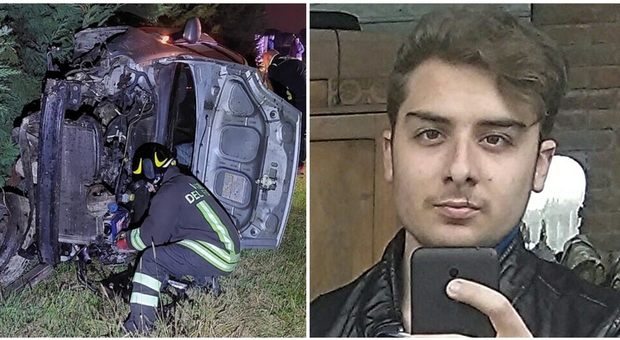 Si schianta con l'auto nel cortile di una casa e viene sbalzato per 10 metri: Christian muore sul colpo, aveva 24 anni