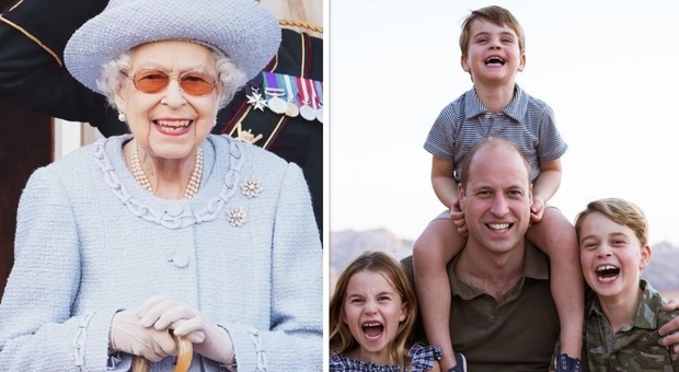 La Regina Elisabetta e i nipoti preferiti: così ha cambiato la legge per far avere un titolo reale a Charlotte e Louis