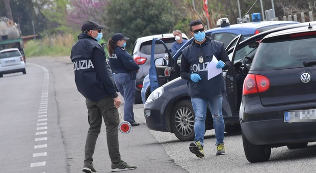 I controlli della Polizia durante il week end a Civitavecchia e nel comprensorio (Foto Giobbi)