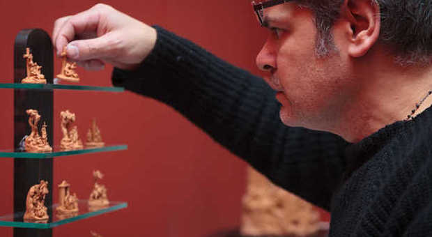 I presepi in miniatura di Marcello Aversa in mostra al Museo Cerralbo di Madrid | Foto
