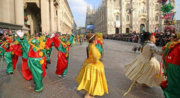 Il Carnevale Ambrosiano a Milano (Fotogramma)