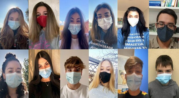 I ragazzi ternani ci mettono la faccia contro la follia dei coetanei no mask: «Noi sempre con la mascherina ma ci mancano la scuola e gli amici»